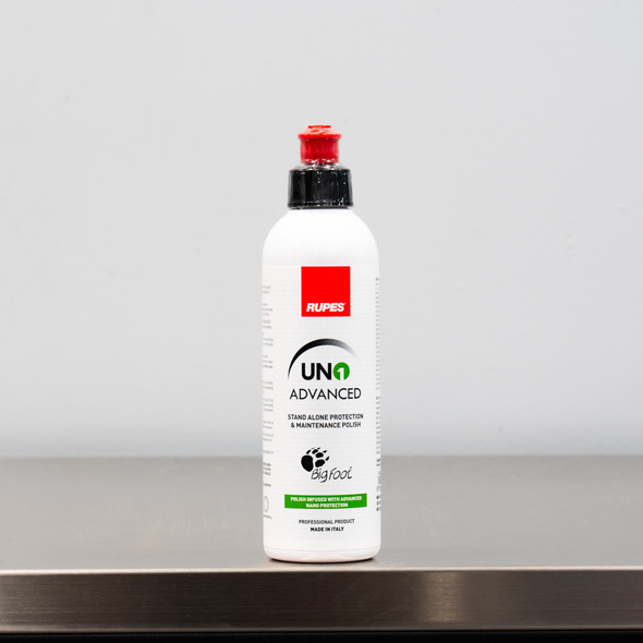 Rupes UNO Advanced 250ml | Ultrafine Polish and Protection 8.5oz  The Clean Garage