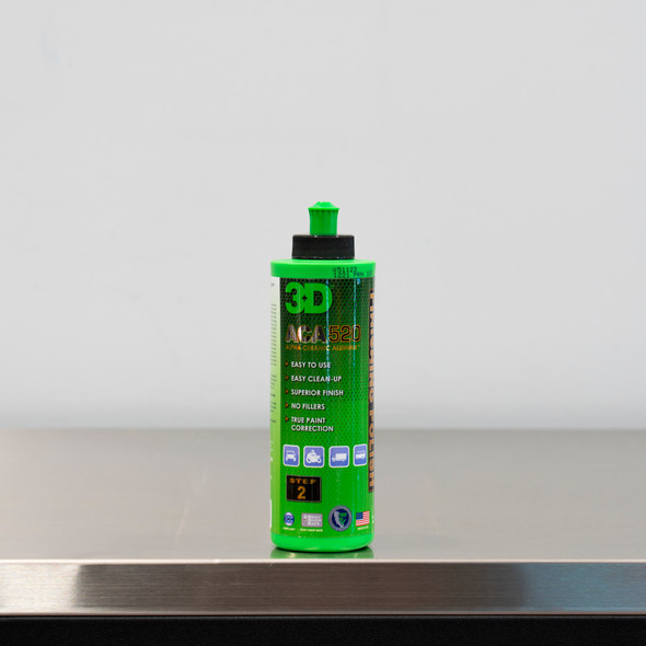 The Clean Garage | 3D ACA 520 Finishing Polish 8oz | Body Shop Safe