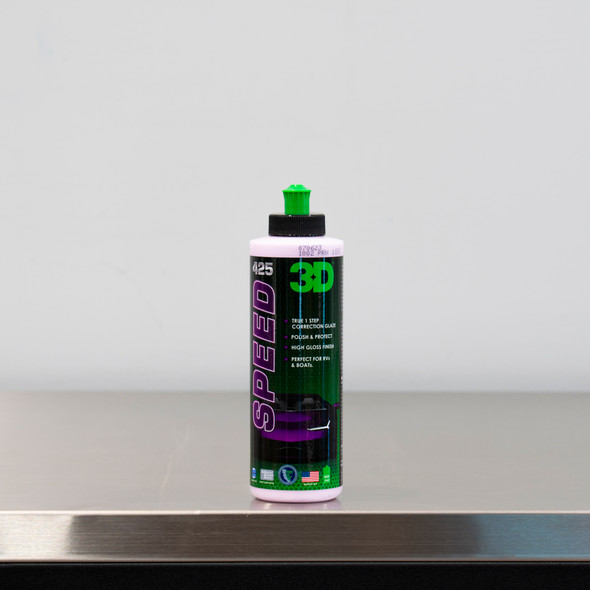 The Clean Garage | 3D Speed All in One Correction Glaze 8oz | One Step Polish & Protection