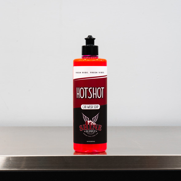 Shine Supply Hotshot 16oz | High Foam Car Wash Soap | The Clean Garage