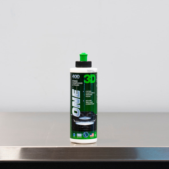 3D ONE Hybrid Compound and Polish | One Step 8oz | The Clean Garage