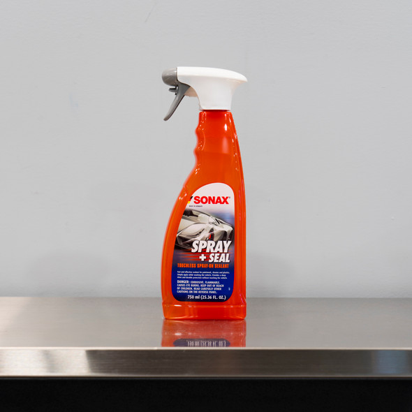 The Clean Garage | SONAX Spray and Seal 750ml | Spray On Wet Rinse Off Paint Sealant