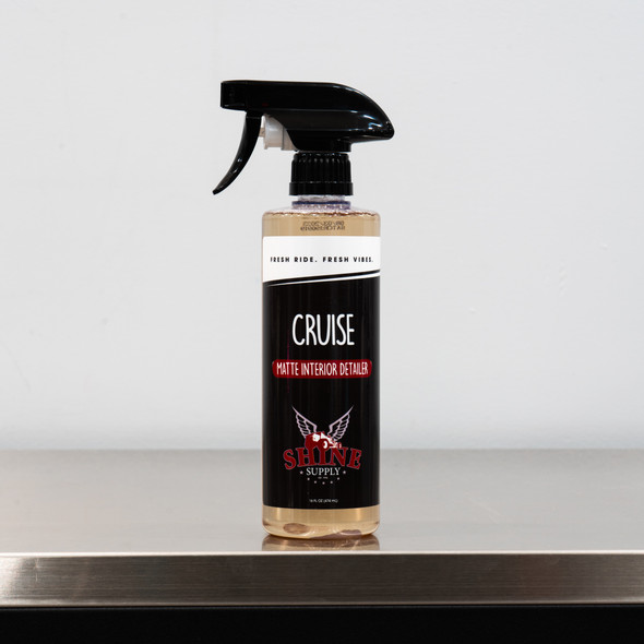 Shine Supply Cruise 16oz | Matte Interior Detailer The Clean Garage