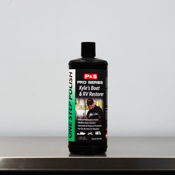 The Clean Garage | P&S Kyle’s Boat & RV Restorer 32oz | Marine One Step Compound Polish
