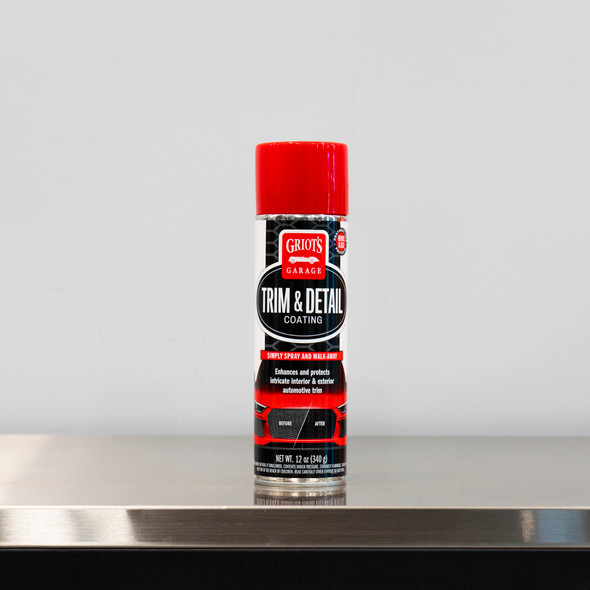 The Clean Garage | Griot's Garage Trim And Detail Coating 12oz | Aerosol Protection