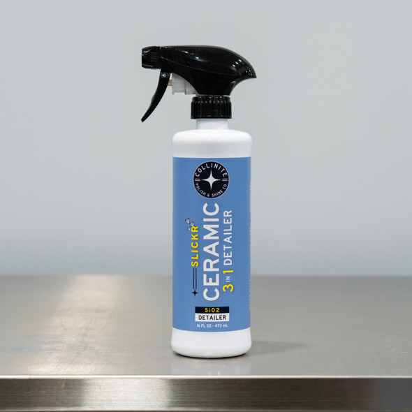 Collinite SLICKR Ceramic Detailer 16oz | 3 in 1 SIO2 Detail Spray
