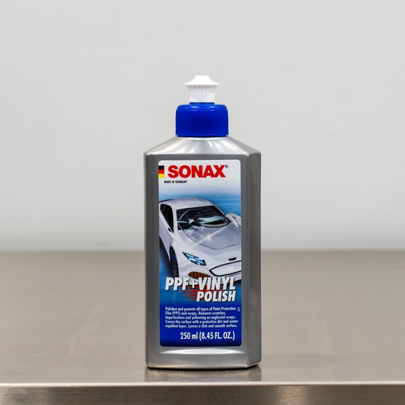 Sonax PPF & Vinyl Polish 250ml | For Wraps and Protective Films The Clean Garage