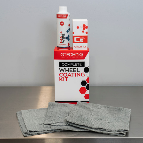 Gtechniq Complete Wheel Coating Kit | 30ml C5 Ceramic Rim Coating | Clean Garage
