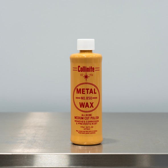 Collinite No. 850 Metal Wax 16oz | Medium Cut Metal Polish The Clean Garage