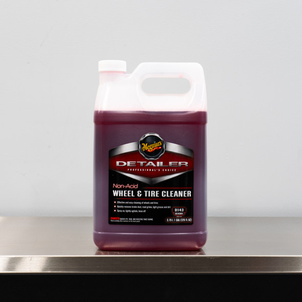 The Clean Garage | Meguiars D143 Non Acid Wheel and Tire Cleaner 1 Gallon | D14301