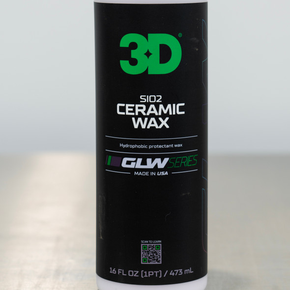 3D GLW Series SI02 Ceramic Wax 16oz | Hydrophobic Wax