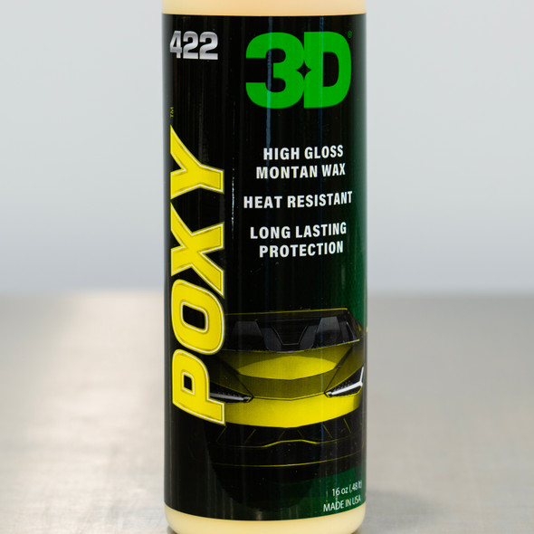 3D POXY 16oz | High Gloss Heat Resistant Montan Wax Paint Sealant
