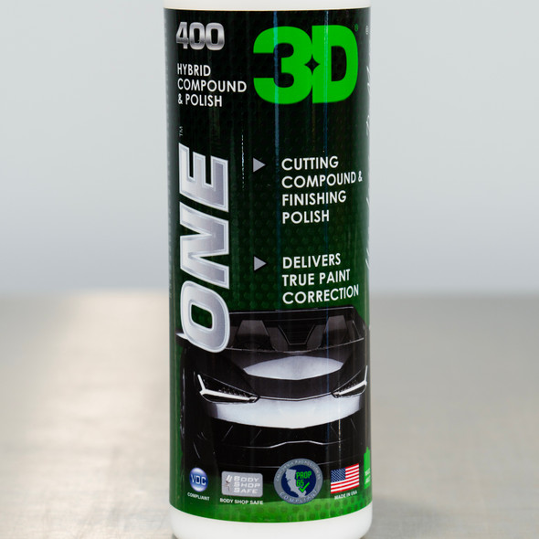3D ONE Hybrid Compound and Polish | One Step 16oz