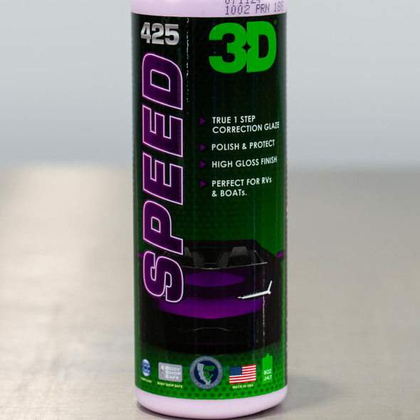 3D Speed All in One Correction Glaze 8oz | One Step Polish & Protection