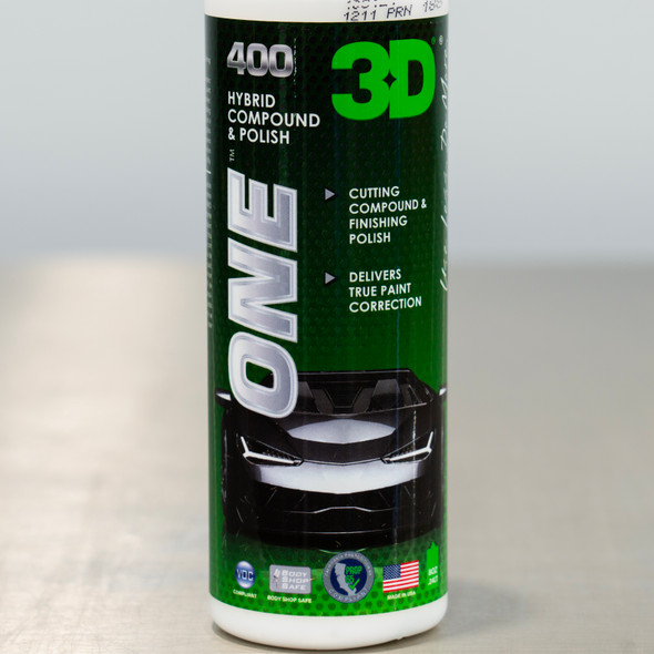 3D ONE Hybrid Compound and Polish | One Step 8oz