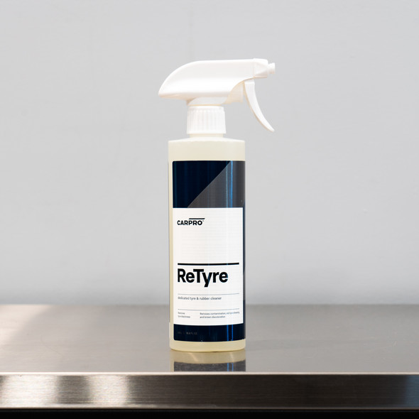 The Clean Garage | CarPro ReTyre 500ml | Tire and Rubber Cleaner