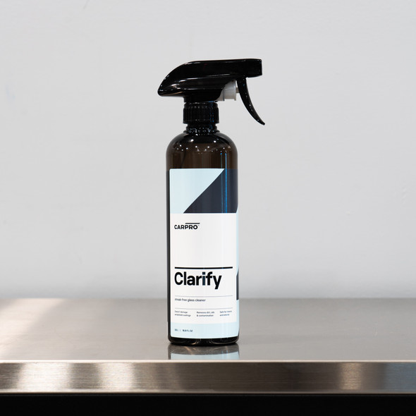 The Clean Garage | CarPro Clarify 500ml | Streak Free Glass Cleaner