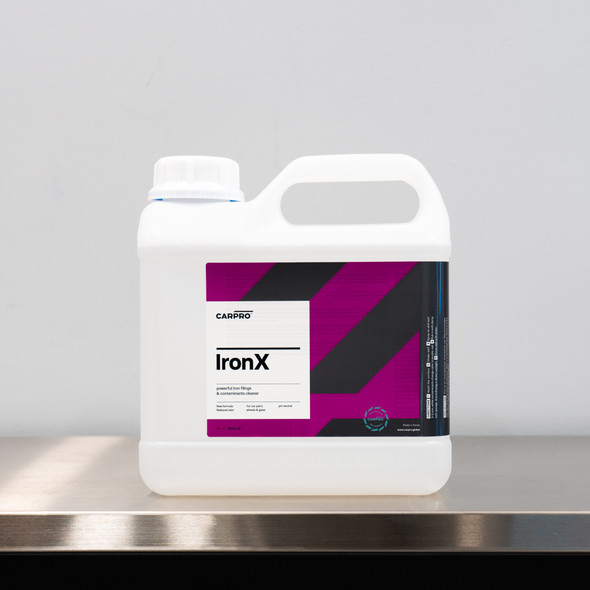 The Clean Garage | CarPro Iron X 4 Liter | Iron Remover Decontamination Spray 1 Gallon