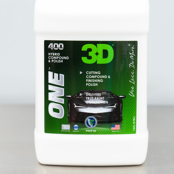3D ONE Hybrid Compound and Polish | One Step 1 Gallon
