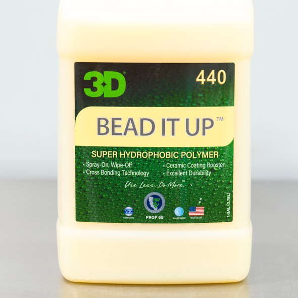 3D Bead It Up 1 Gallon | Hydrophobic Ceramic Polymer Spray