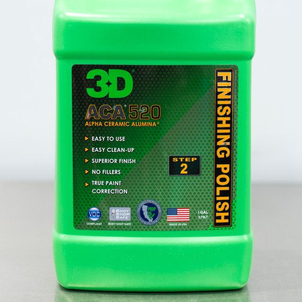 3D ACA 520 Finishing Polish 1 Gallon | Body Shop Safe