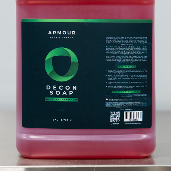 Armour Detail Supply Decon Soap 1 Gallon | High PH Strip Wash