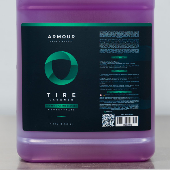 Armour Detail Supply Tire Cleaner 1 Gallon | Concentrated 