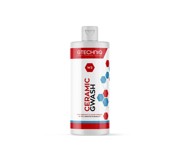 Gtechniq W3 Ceramic GWash 1000ml | Car Wash Shampoo With Ceramic | The Clean Garage 
