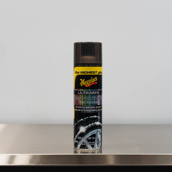 The Clean Garage | Meguiars Ultimate Insane Shine Tire Coating | 15oz Aerosol | 