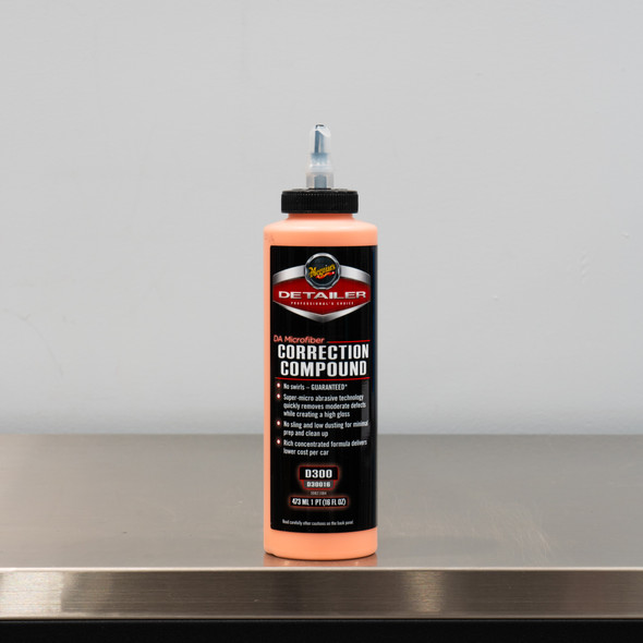 The Clean Garage | Meguiars D300 DA Microfiber Correction Compound 16oz | D30016