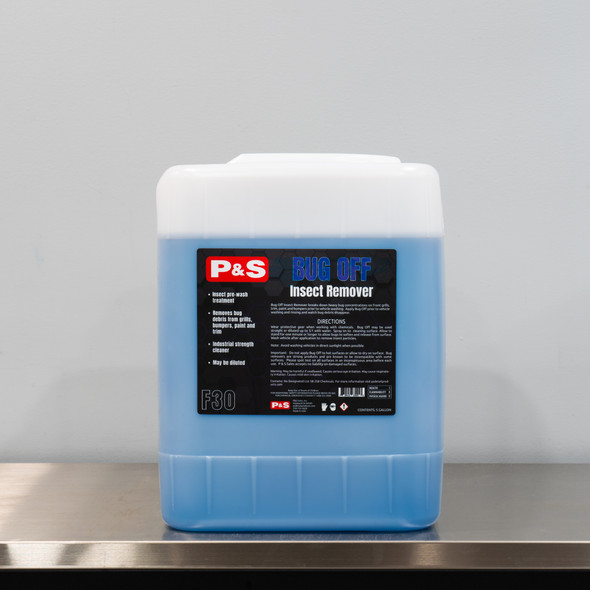 The Clean Garage | P&S Bug Off 5 Gallon | Insect & Bug Remover Spray