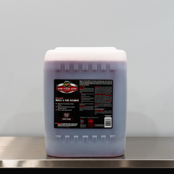 The Clean Garage |  Meguiars D143 Non Acid Wheel and Tire Cleaner 5 Gallon | D14305