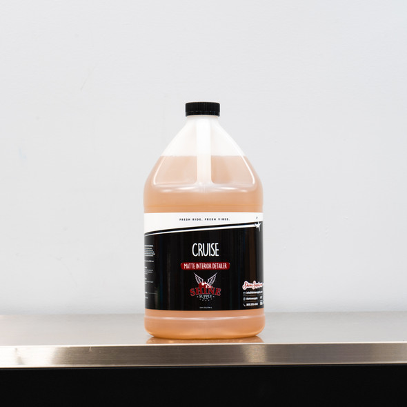 Shine Supply Cruise 1 Gallon | Matte Interior Detailer The Clean Garage