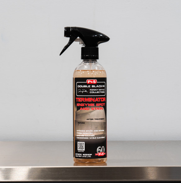 The Clean Garage | P&S Paint Gloss 1 Gallon | Double Black Detail Spray