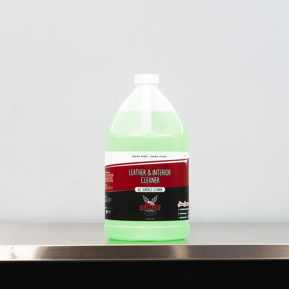 Shine Supply Leather and Interior Cleaner 1 Gallon The Clean Garage