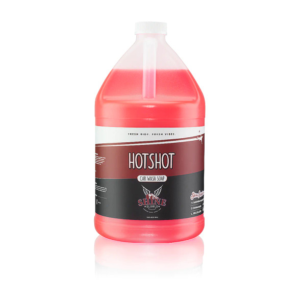 Shine Supply Hotshot 1 Gallon | High Foam Car Wash Soap