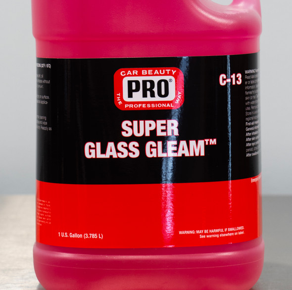 PRO Super Glass Gleam 1 Gallon | Concentrated Ammonia Free Glass Cleaner