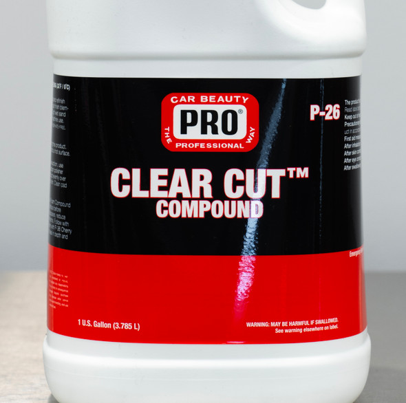 PRO Clear Cut Compound 1 Gallon | Medium Cut