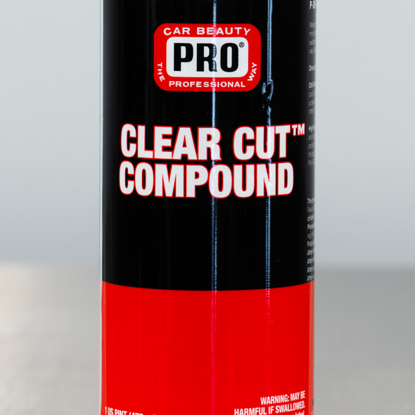 PRO Clear Cut Compound 16oz | Medium Cut