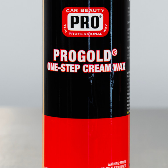 PRO GOLD One Step Cream Wax 16oz | All in One Polish and Wax
