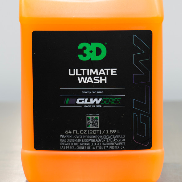 3D GLW Series Ultimate Wash 64oz | High Foaming Wash Soap