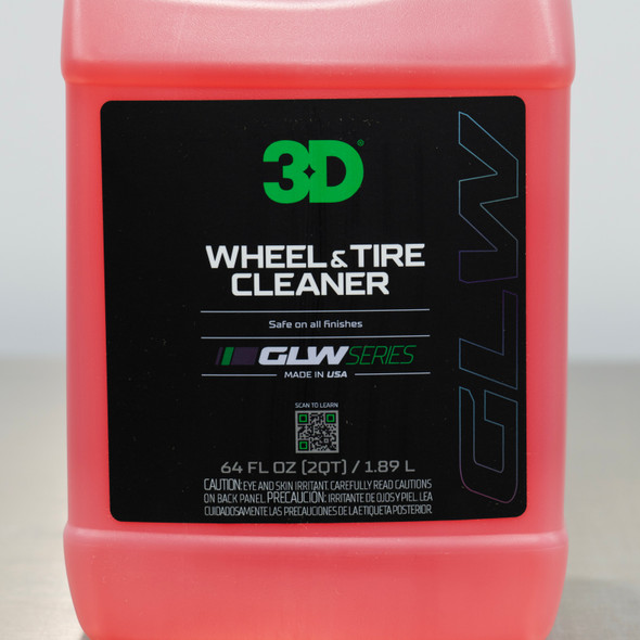 3D GLW Series Wheel & Tire Cleaner 64oz | Safe on All Finishes