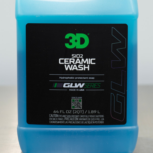 3D GLW Series SI02 Ceramic Wash 64oz | Ceramic Infused Soap