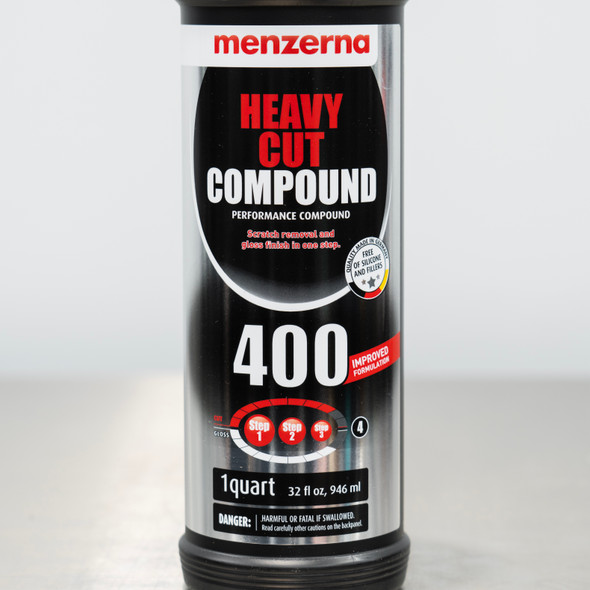 Menzerna 400 Heavy Cut Compound 32oz | M-400Q Quart