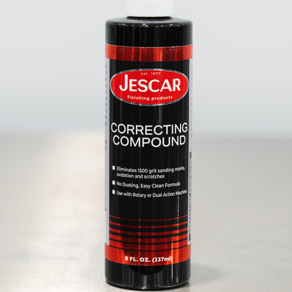 Jescar Correcting Compound 8oz | No Dust Medium Cut Compound