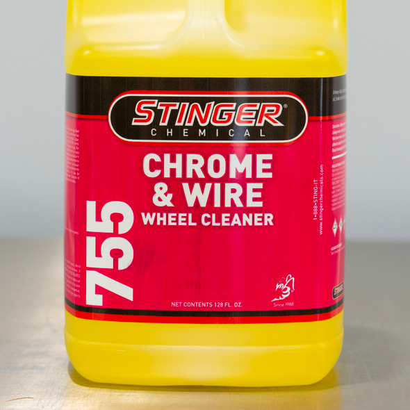 Stinger 755 Acid Wheel Cleaner 1 Gallon | Chrome Wheel Brightener