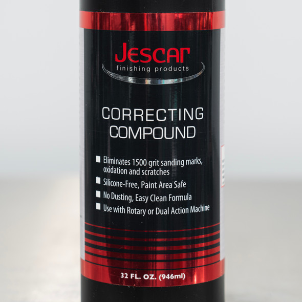 Jescar Correcting Compound 32oz | No Dust Medium Cut Compound