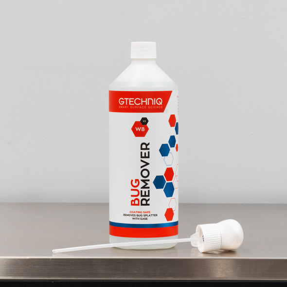 Gtechniq W8 Bug Remover 1 Liter | Insect Removal Spray V2 1000ml The Clean Garage