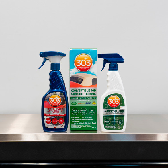 303 Fabric Convertible Top & Care Kit | Cleaner & Protectant | The Clean Garage