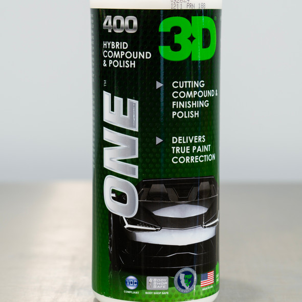 3D ONE Hybrid Compound and Polish | One Step 32oz